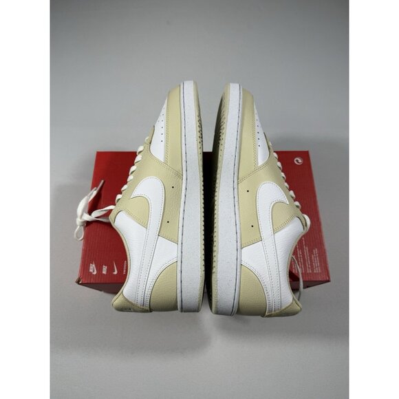 New Men’s Size 11 Khaki Nike Court Vision Lo Tennis Shoes HM9862 200 - Picture 6 of 10